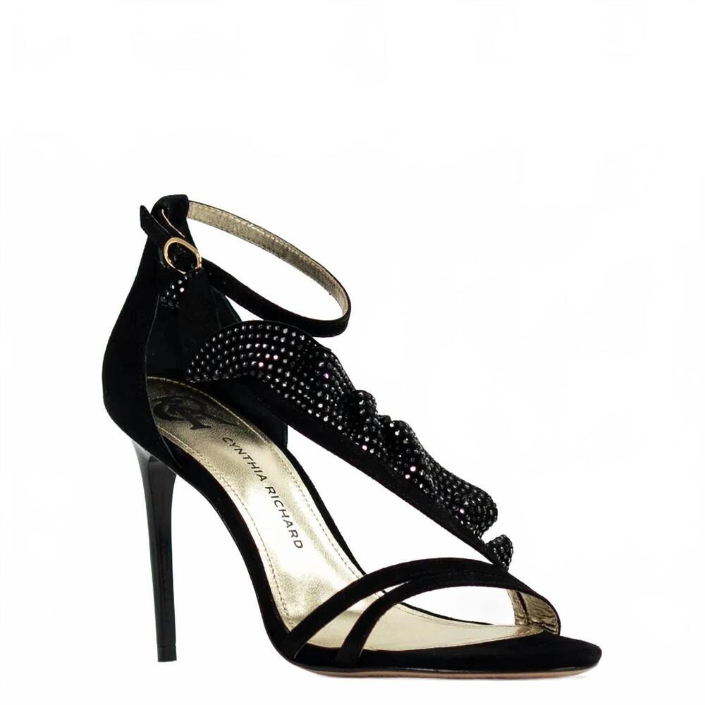 NEW CYNTHIA RICHARD women's florence heels in black